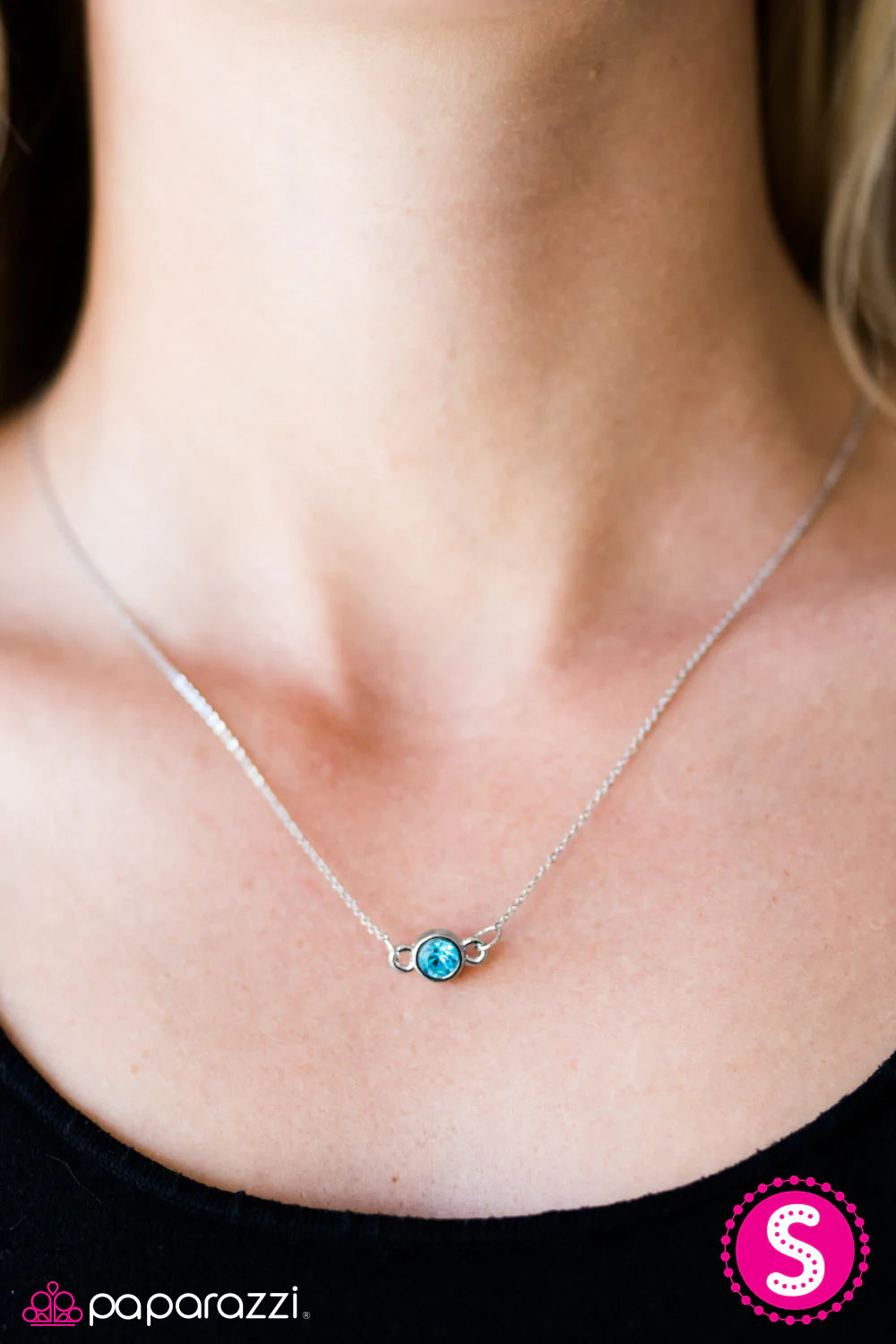 Paparazzi Necklace ~ Beyond The Stars - Blue