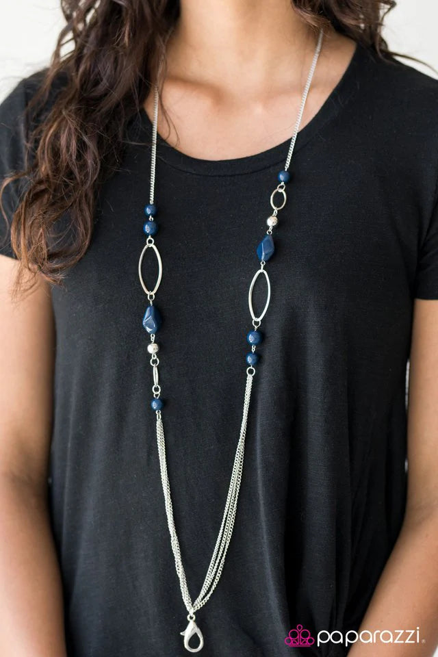 Collar Paparazzi ~ Ensueños de ensueño - Azul