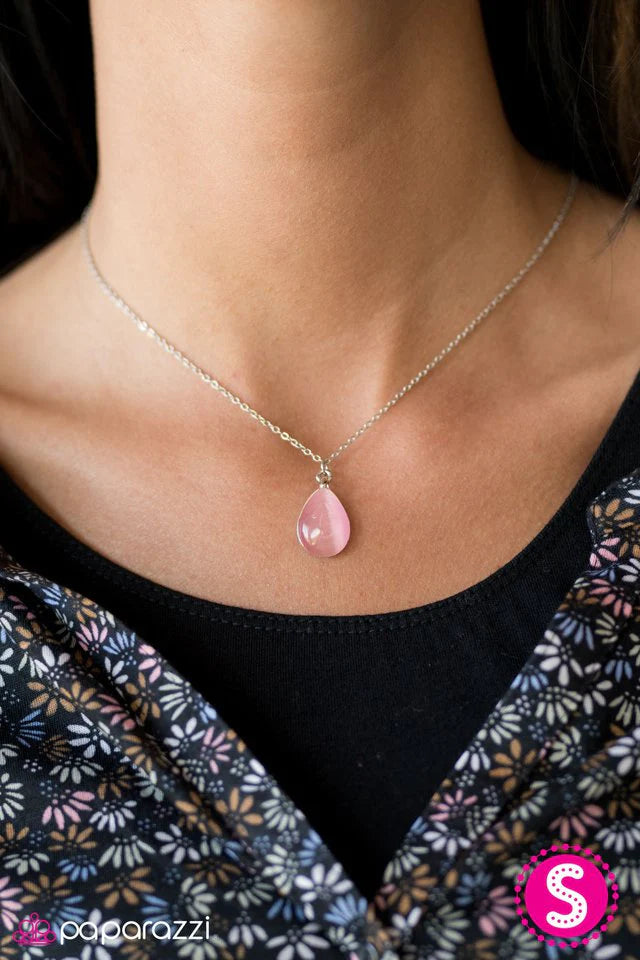 Collar Paparazzi ~ All I Wanna DEW - Rosa