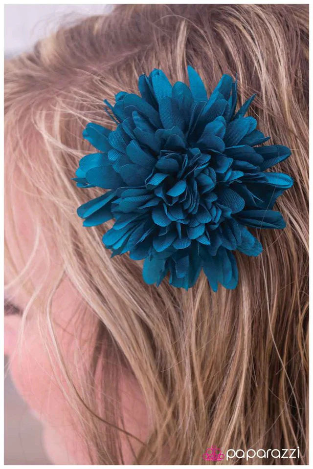 Paparazzi Hair Accessories ~ Petals-A-Plenty - Blue