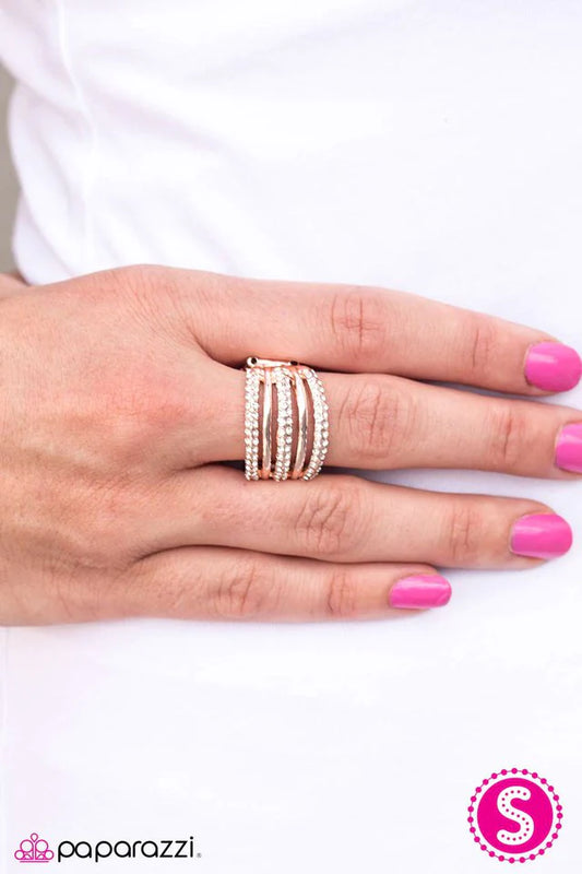 Paparazzi Ring ~ All That Sparkles - Rose Gold