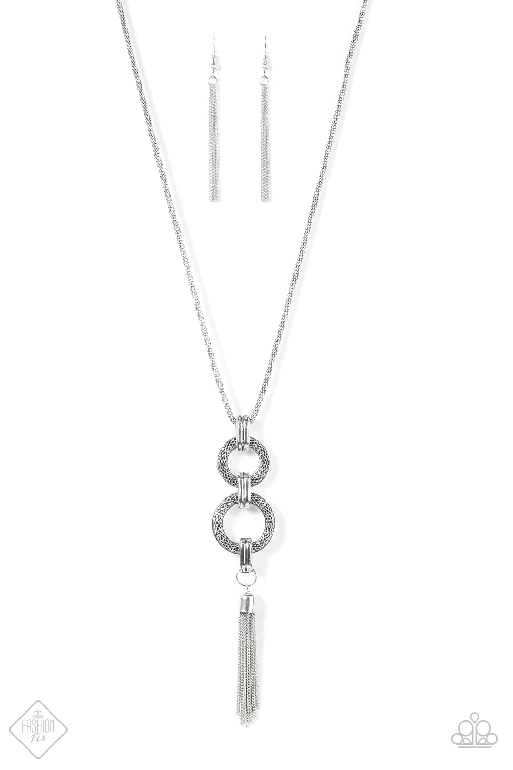 Collar Paparazzi ~ ¡Adelante, STEAMPUNK completo! - Plata