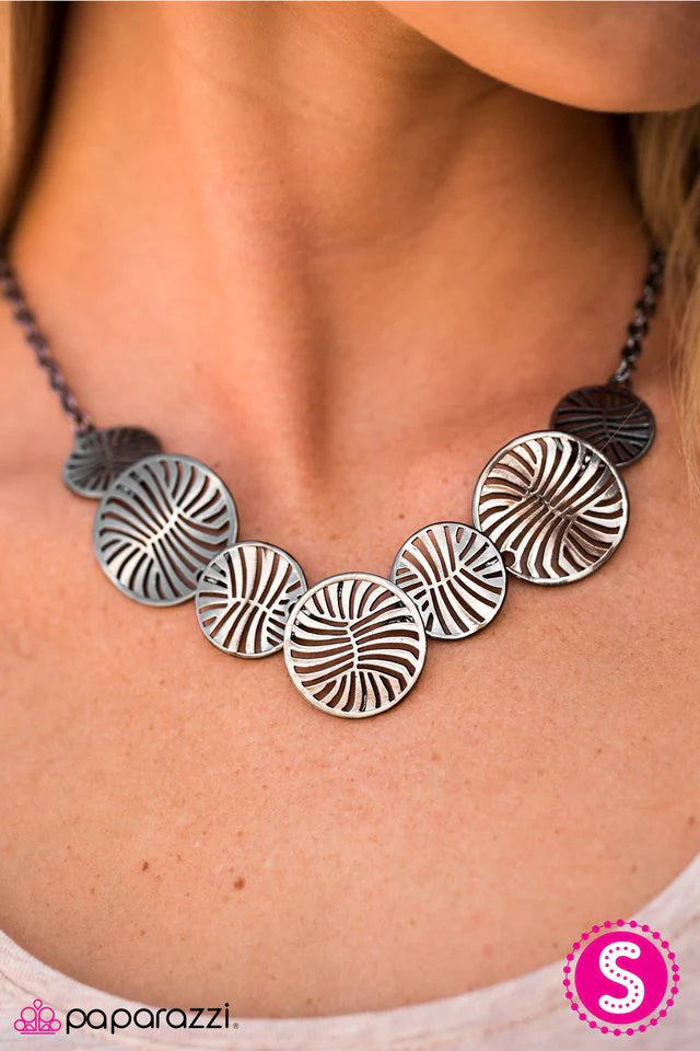 Collar Paparazzi ~ Slam Dunk - Negro