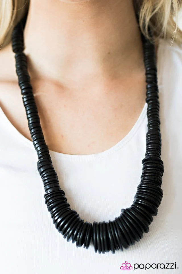 Collar Paparazzi ~ SHORE Thing - Negro