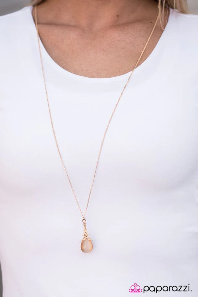 Collar Paparazzi ~ Música a la luz de la luna - Oro