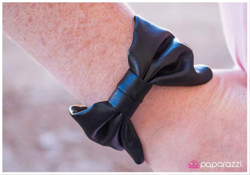 Paparazzi Bracelet ~ Black Tie Affair - Black