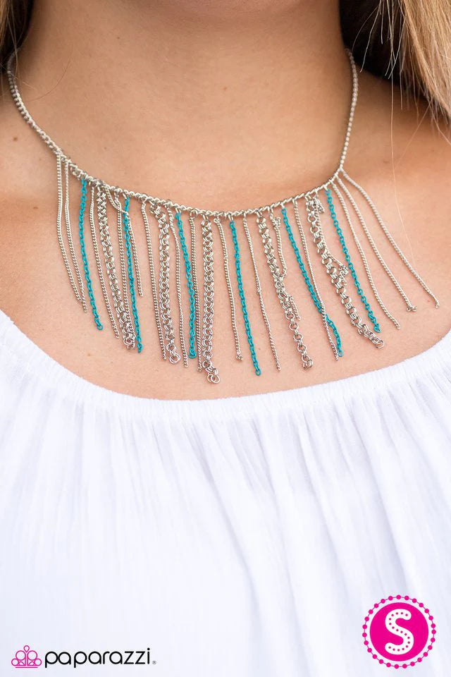 Collar Paparazzi ~ Atrévete a ser diferente - Azul