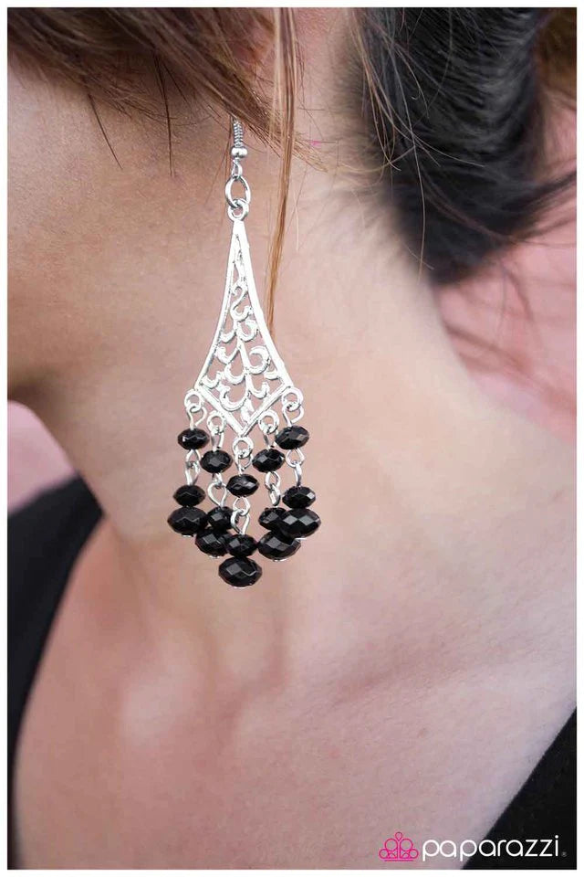 Pendiente Paparazzi ~ Feeling Flirty - Negro