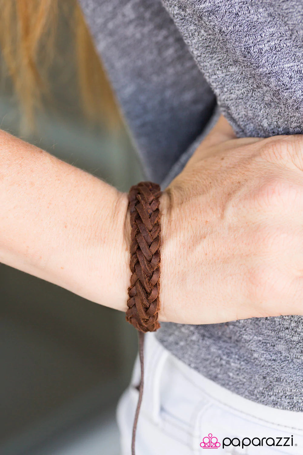 Paparazzi Bracelet ~ Outcast - Brown