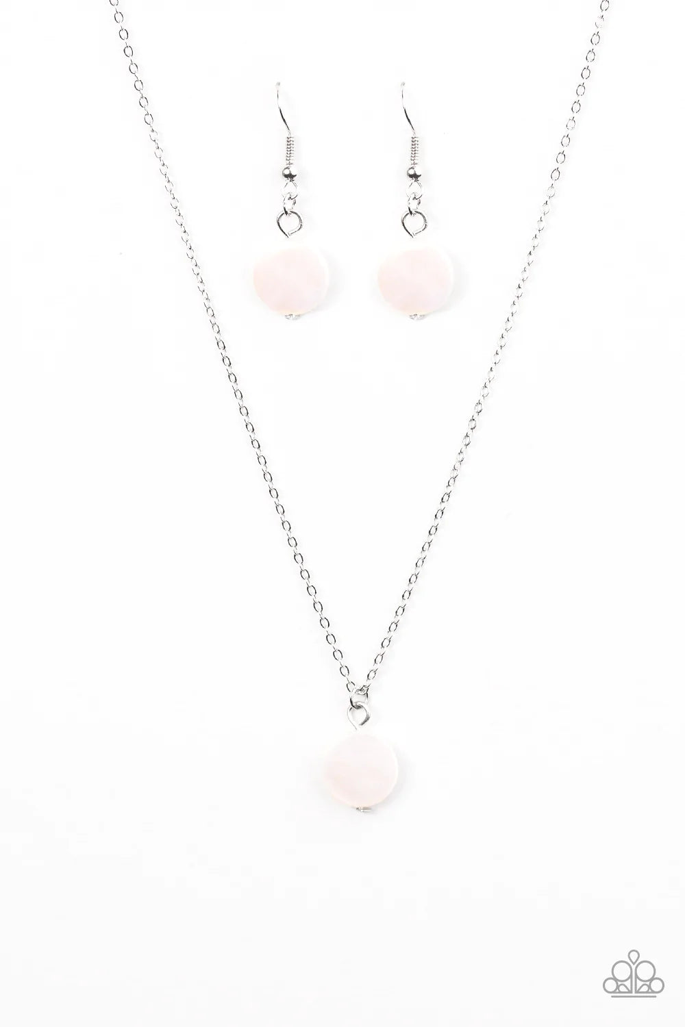 Paparazzi Necklace ~ Luminous Luminosity - White