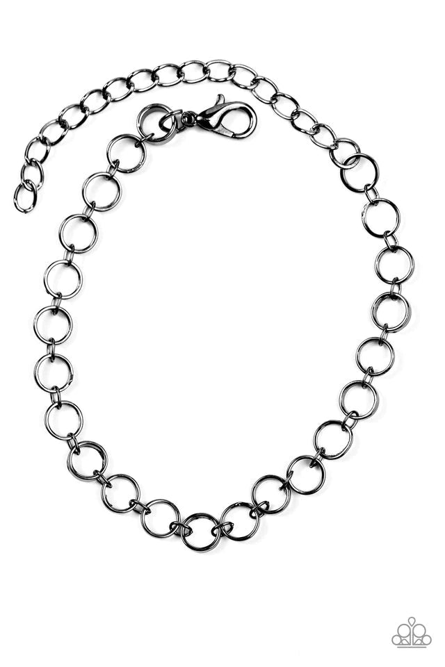 Paparazzi Bracelet ~ Step Up The Steampunk - Black