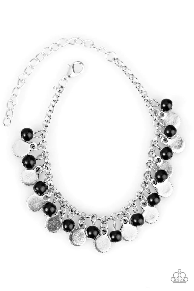 Pulsera Paparazzi ~ Triassic Tease - Negro