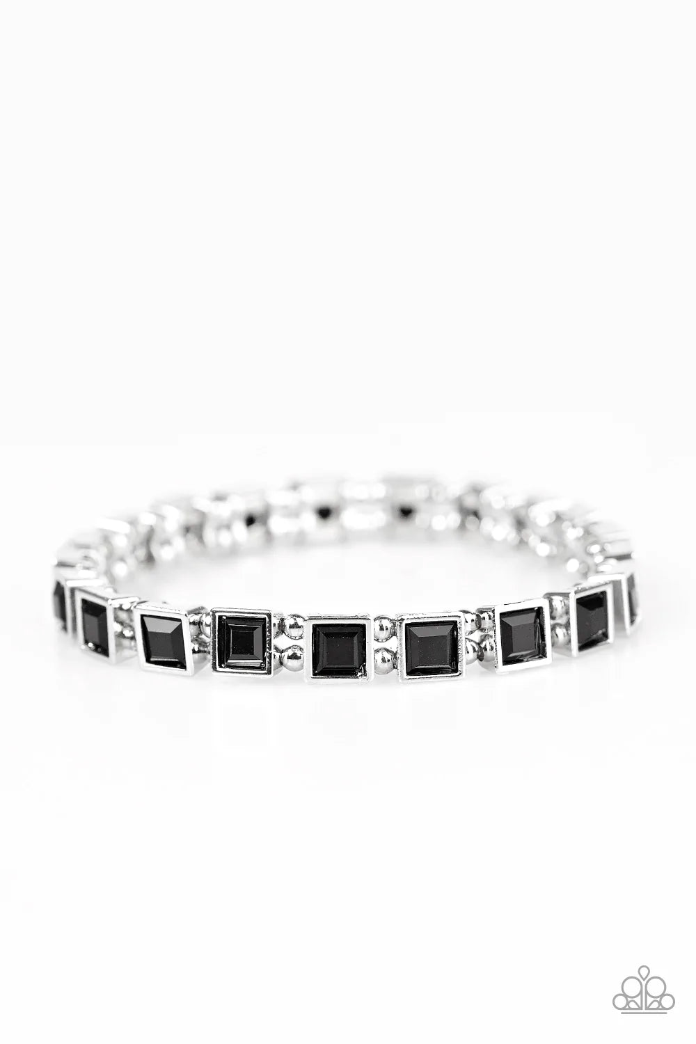 Paparazzi Bracelet ~ A GLAM Of Few Words - Black