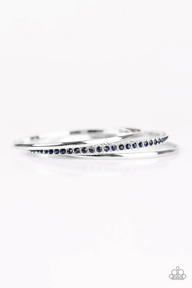 Pulsera Paparazzi ~ METRO-politan - Azul