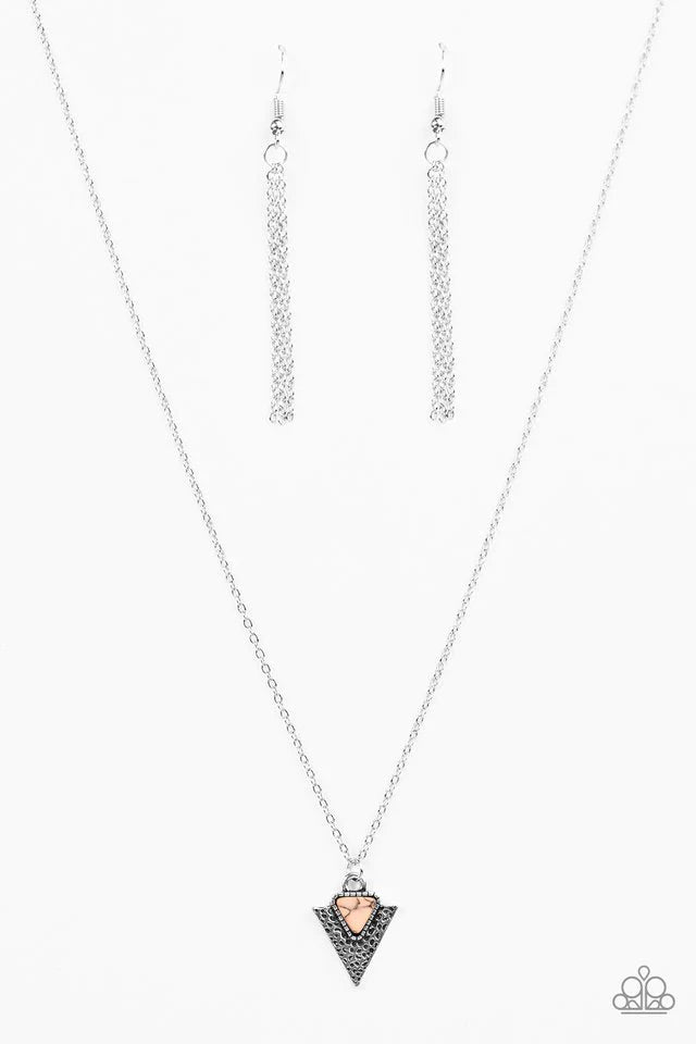 Paparazzi Necklace ~ Over My ARROWHEAD - Brown