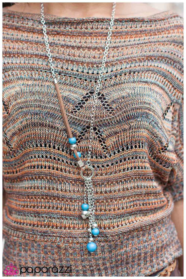 Collar Paparazzi ~ Lucha como una niña - Azul