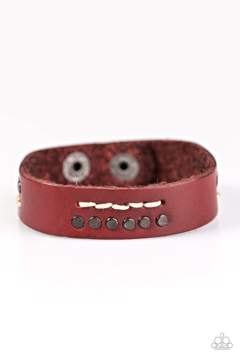 Paparazzi Bracelet ~ Thats More HIKE It - Red