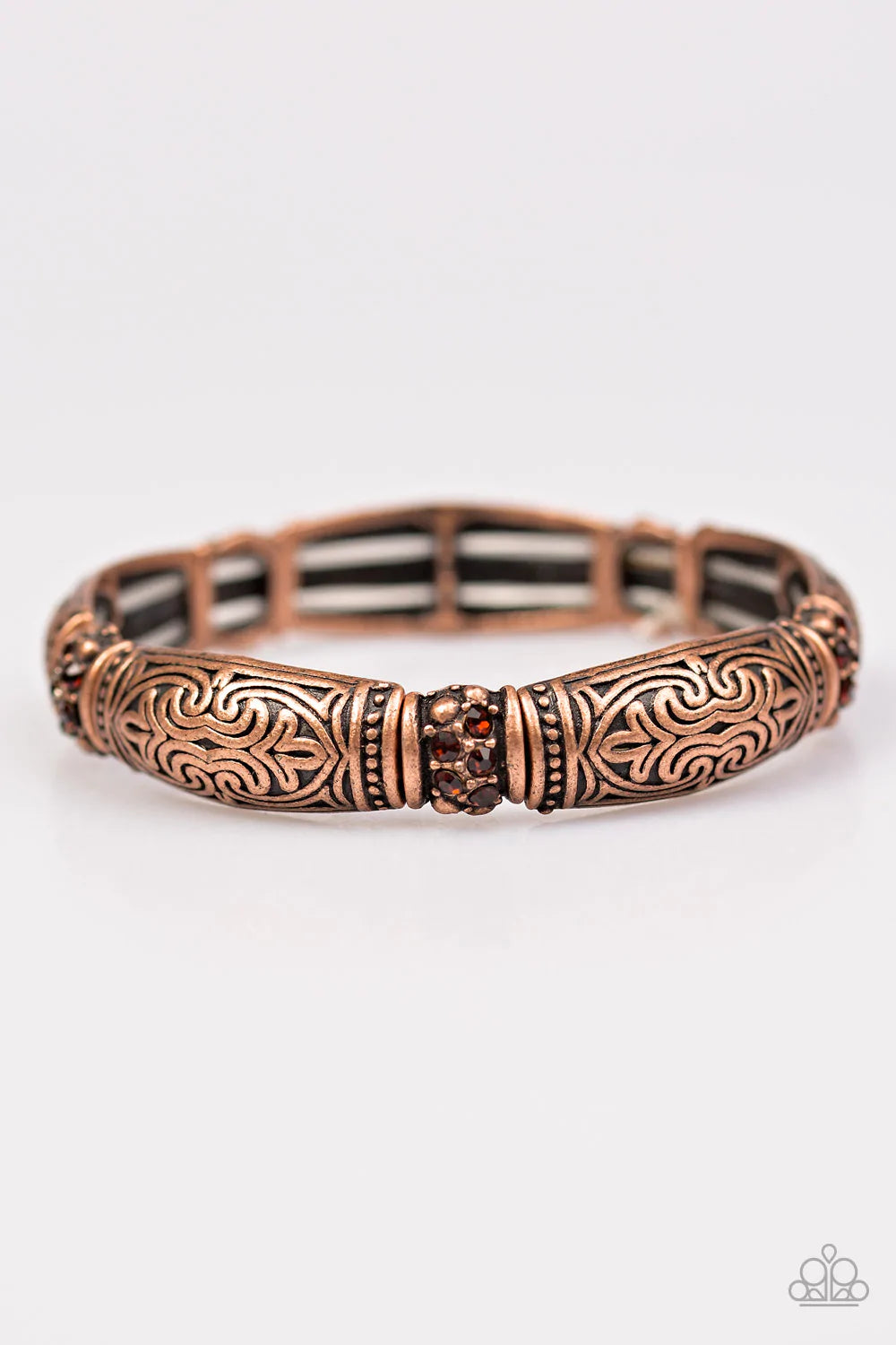 Pulsera Paparazzi ~ Romance en Roma - Cobre