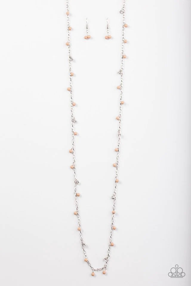 Collar Paparazzi ~ Todo el asunto - Marrón