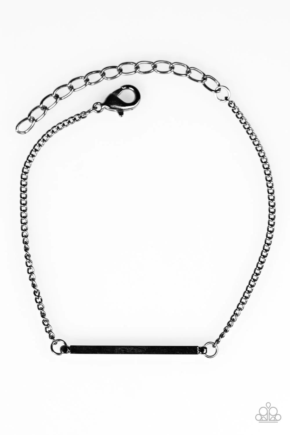 Paparazzi Bracelet ~ Simple Shimmer - Black