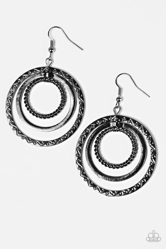 Pendiente Paparazzi ~ ¡A por ellos, TIGRESA! - Negro