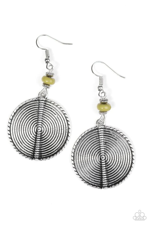 Pendiente Paparazzi ~ Mundo Salvaje - Verde