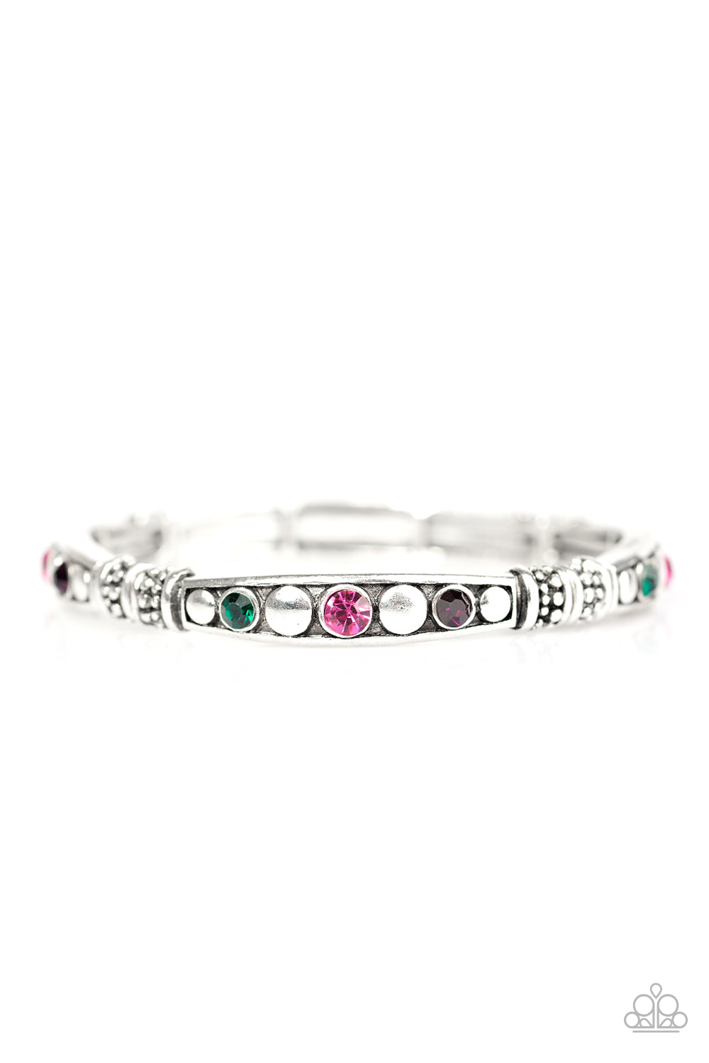 Paparazzi Bracelet ~ Glitter Goals - Multi