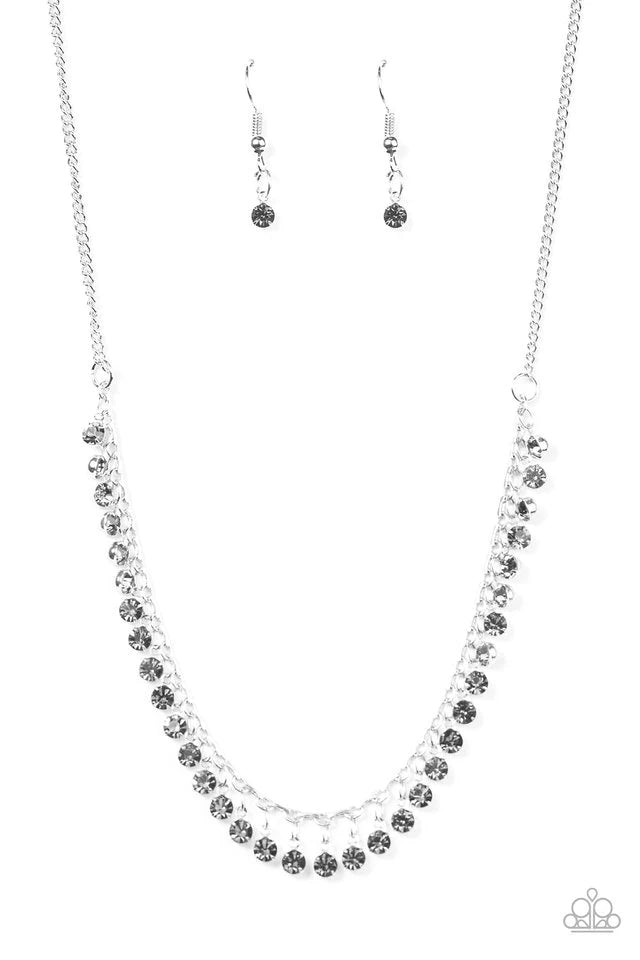 Paparazzi Necklace ~ At First STARLIGHT - Silver