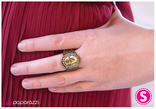 Paparazzi Ring ~ Lost Without You - Brass