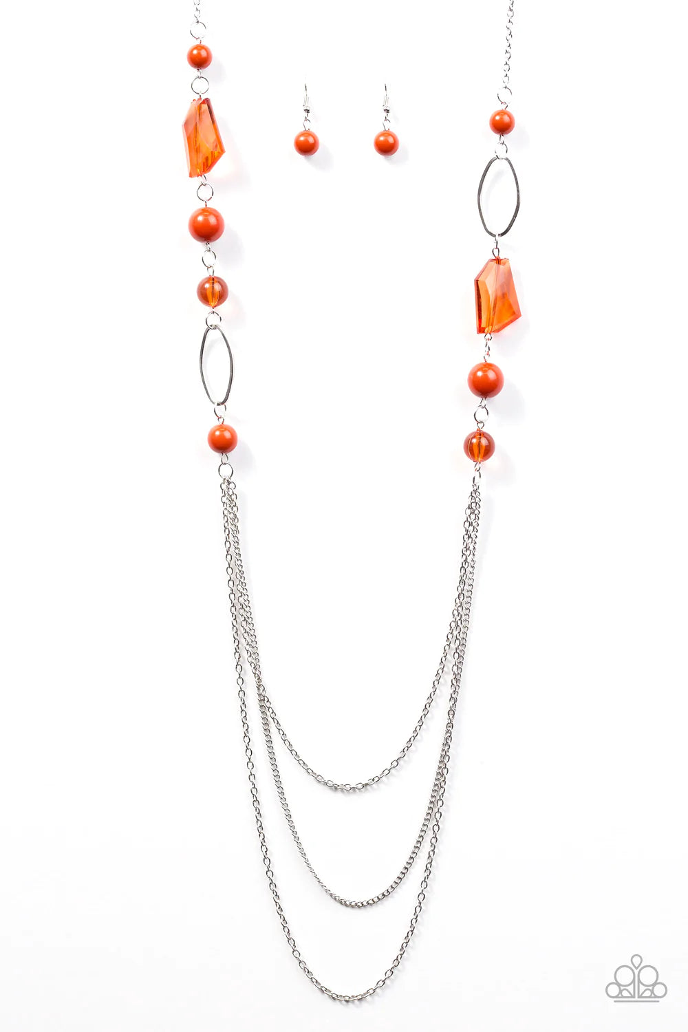 Collar Paparazzi ~ Jewel Jackpot - Naranja