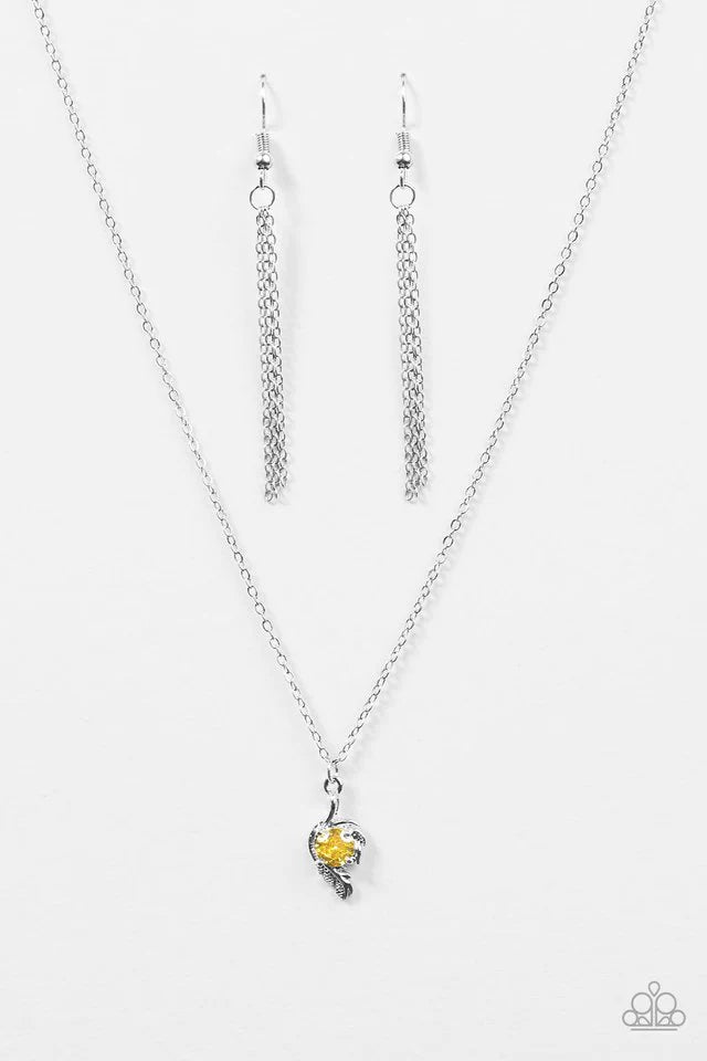 Paparazzi Necklace ~ Firebird - Yellow