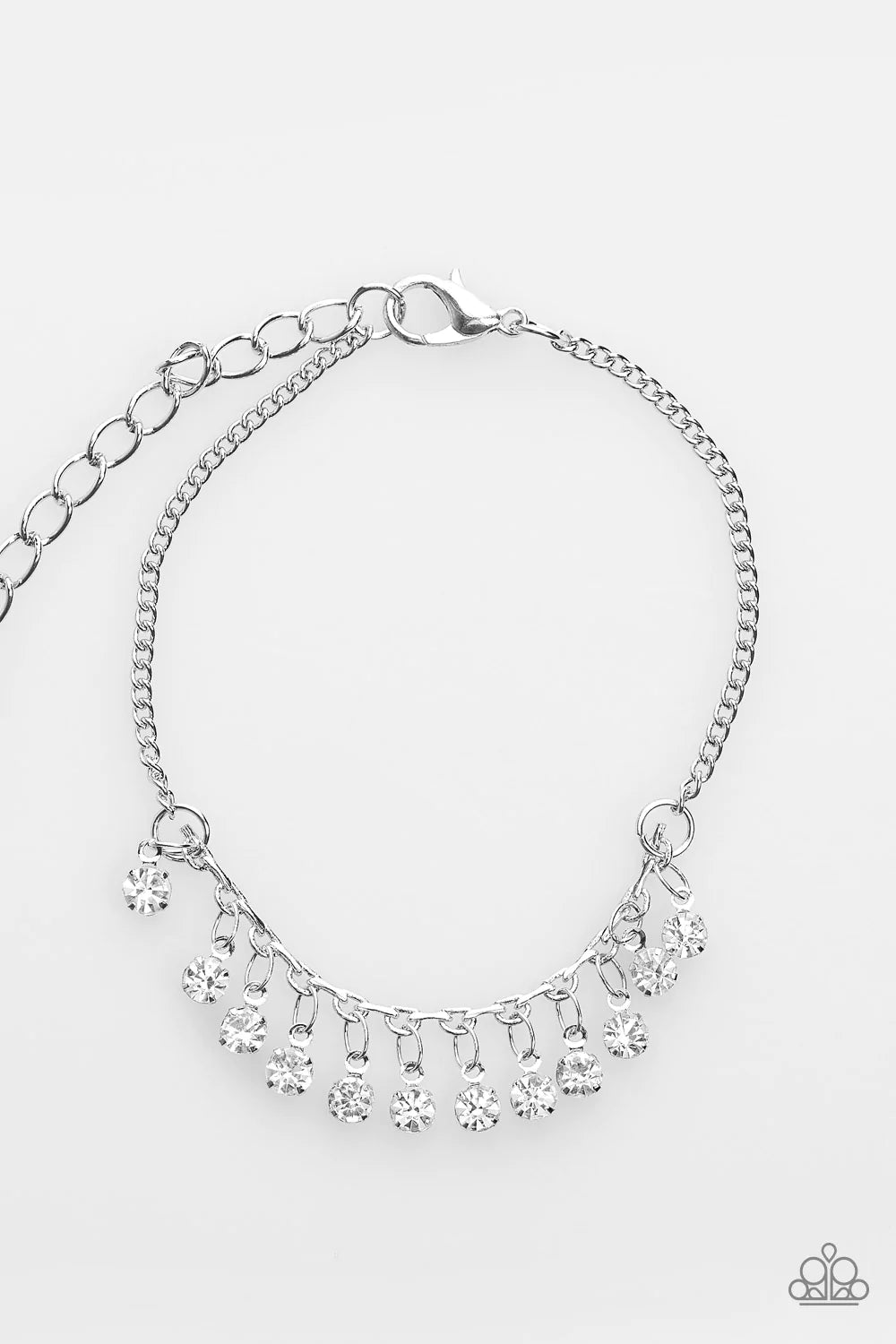 Pulsera Paparazzi ~ Starlight Sonata - Blanco