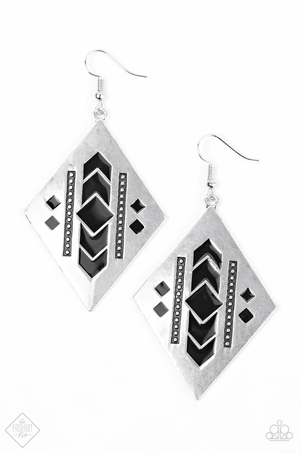 Paparazzi Earring ~ I TRIBE and I TRIBE - Black