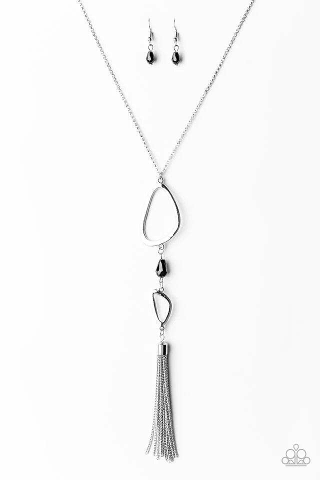 Collar Paparazzi ~ Dinastía Diva - Negro