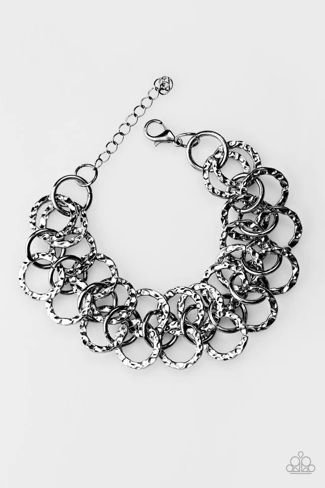 Pulsera Paparazzi ~ Texas BOLD Em - Negro