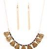 Paparazzi Necklace - Moonlight Nile - Black