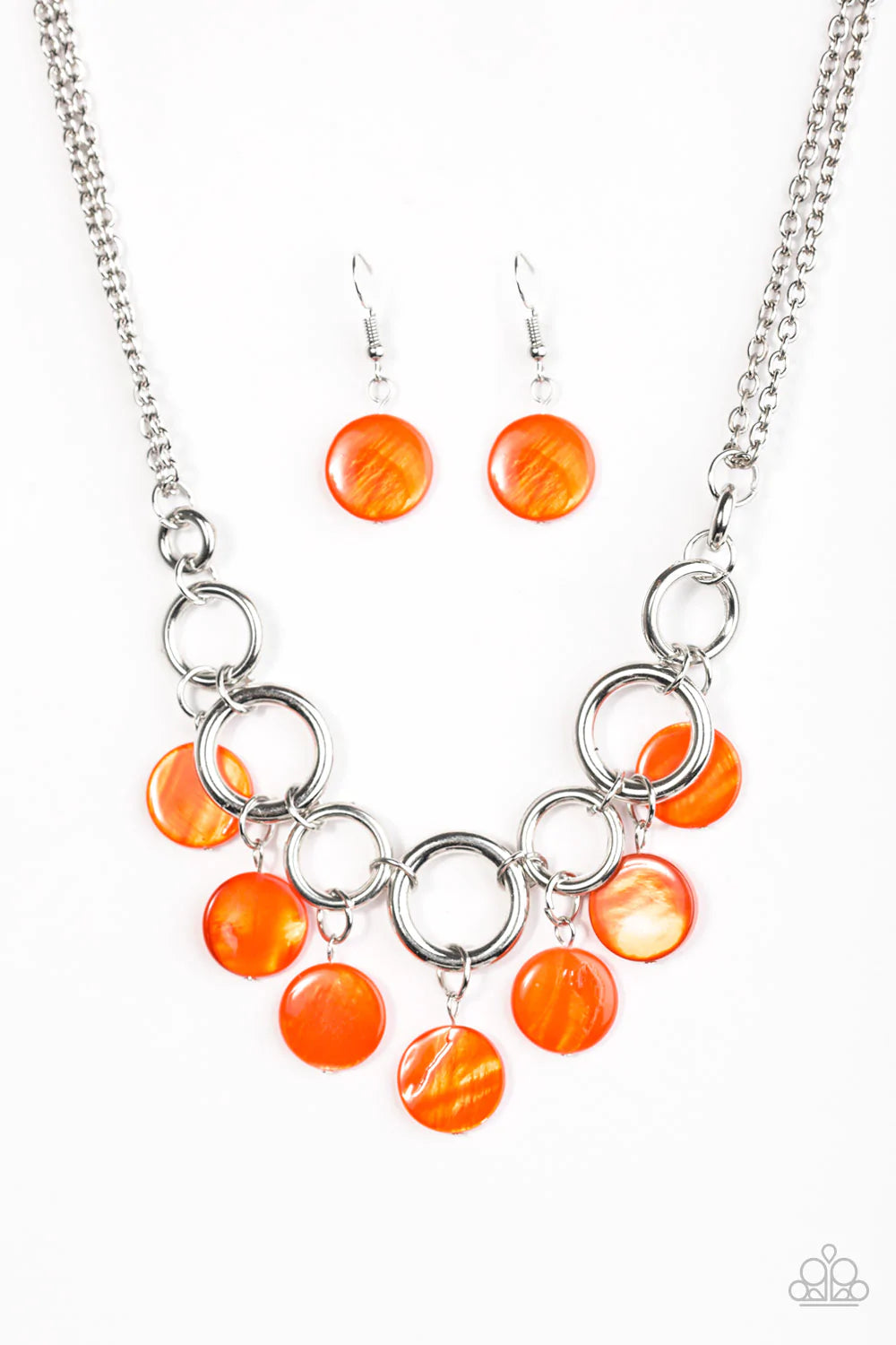 Collar Paparazzi ~ Aventura costera - Naranja