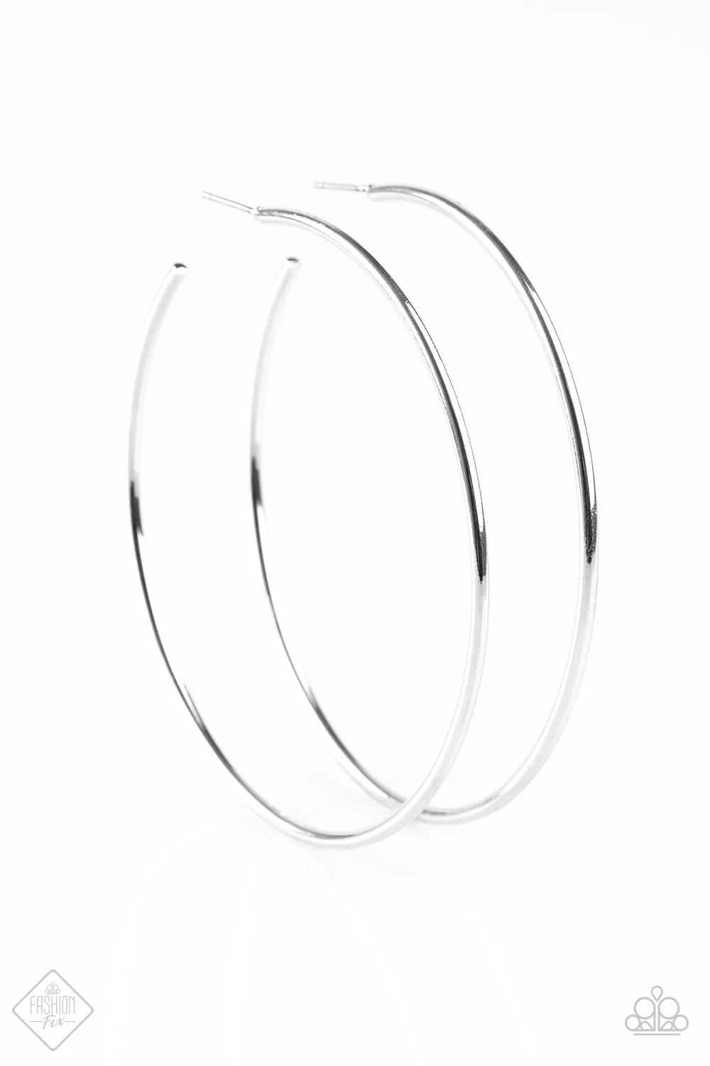 Pendiente Paparazzi ~ Casualmente clásico - Plata