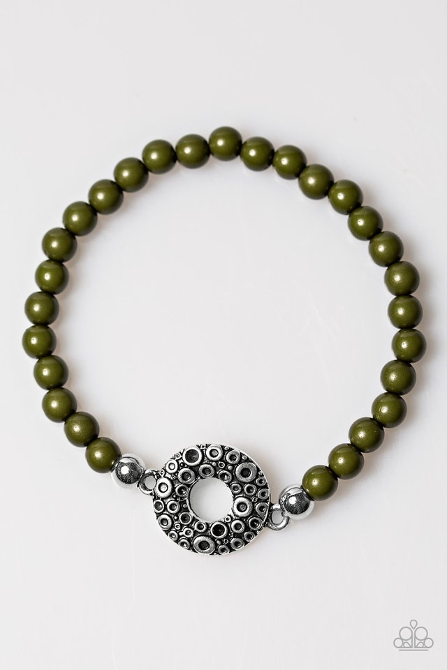 Paparazzi Bracelet ~ Put A Spin On It - Green
