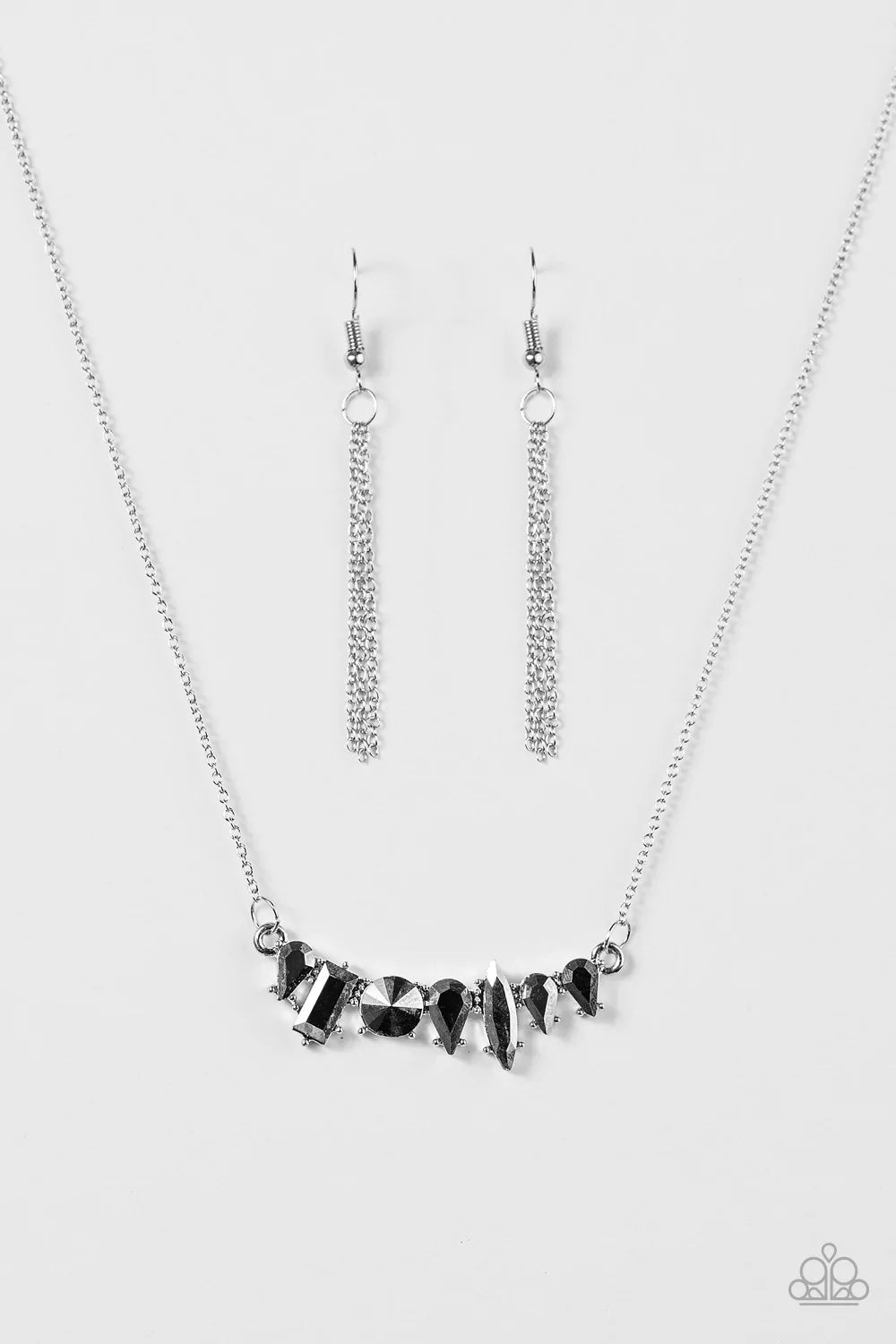 Paparazzi Necklace ~ Living The Luxe Life Silver Paparazzi Jewelry