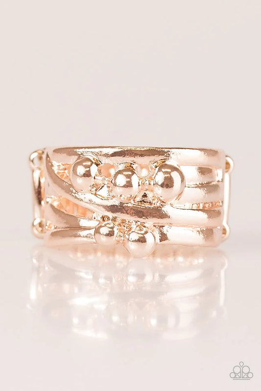 Paparazzi Ring ~ Chance Of Shimmer - Rose Gold