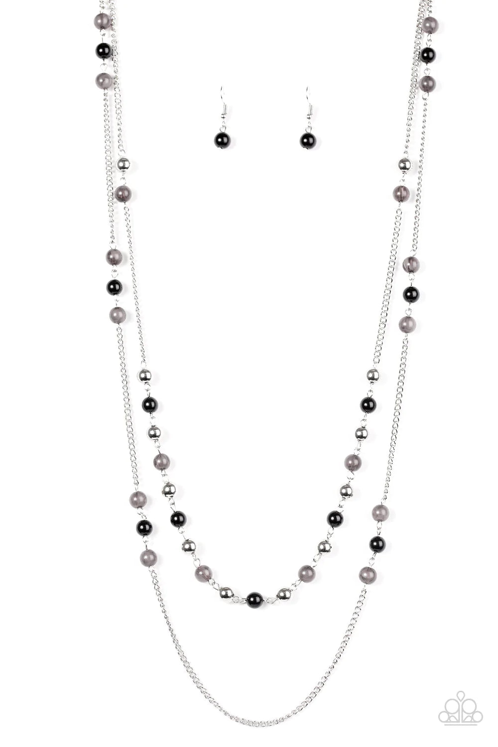 Collar Paparazzi ~ Atardeceres prismáticos - Negro