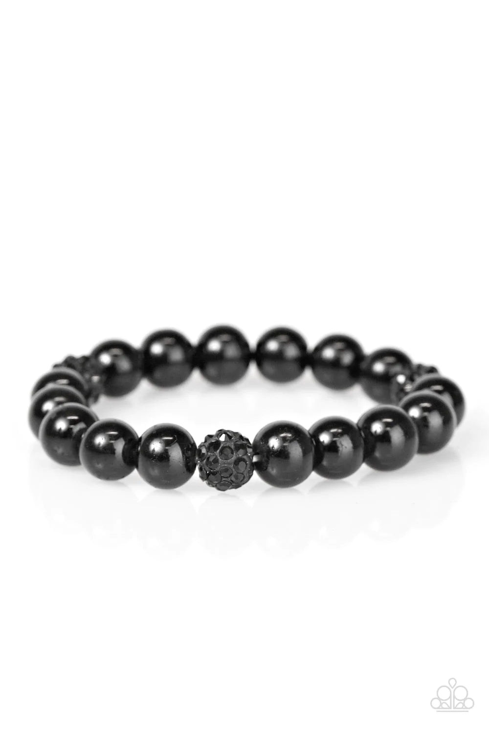 Paparazzi Bracelet ~ I GLOW What I Like - Black