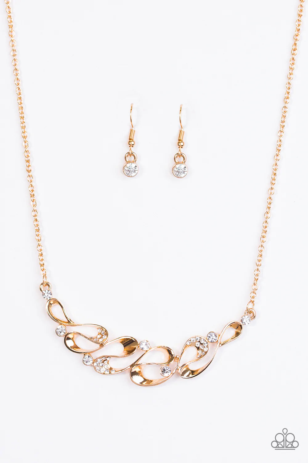 Collar Paparazzi ~ Dinero Fácil - Oro