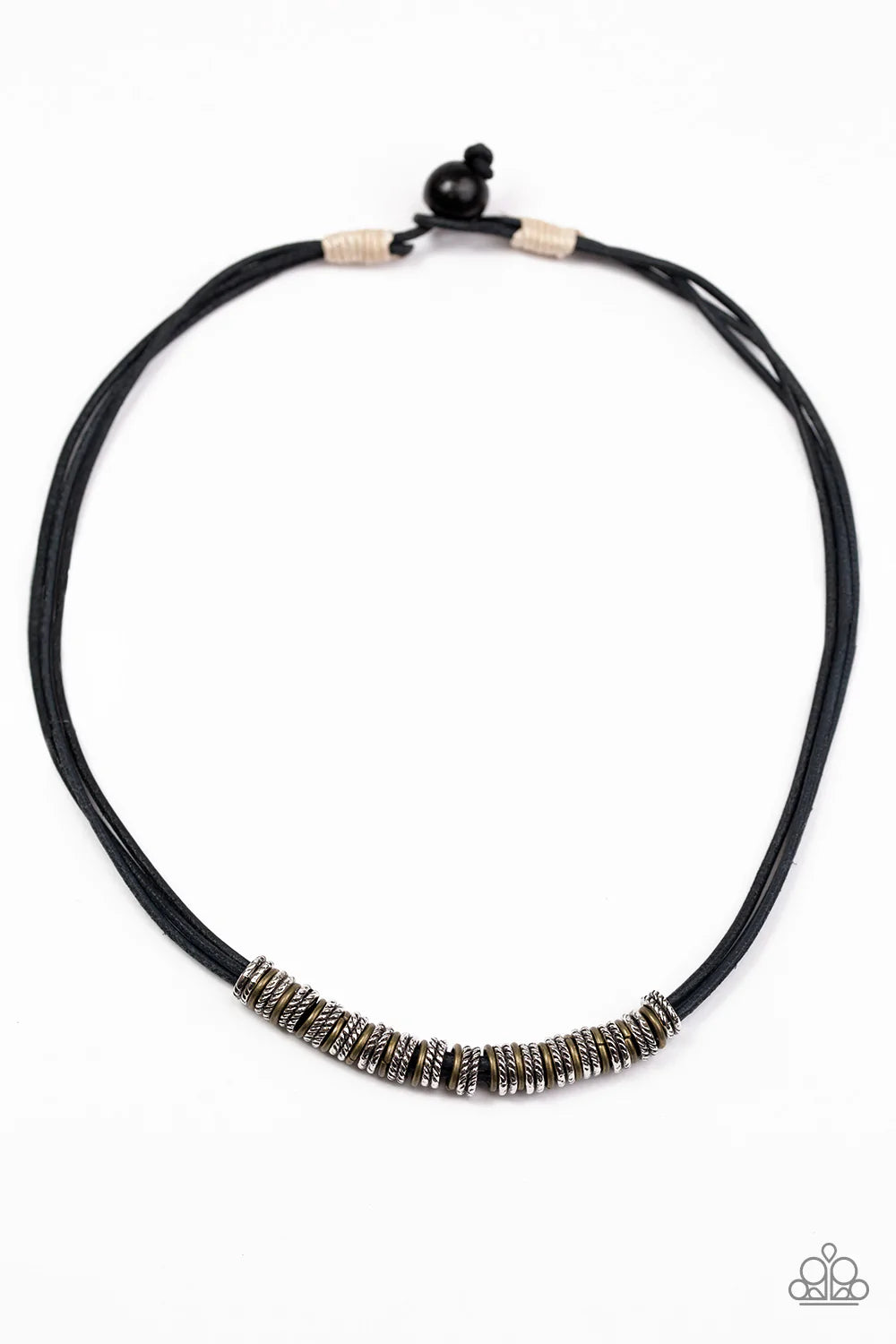 Collar Paparazzi ~ Vista panorámica - Negro