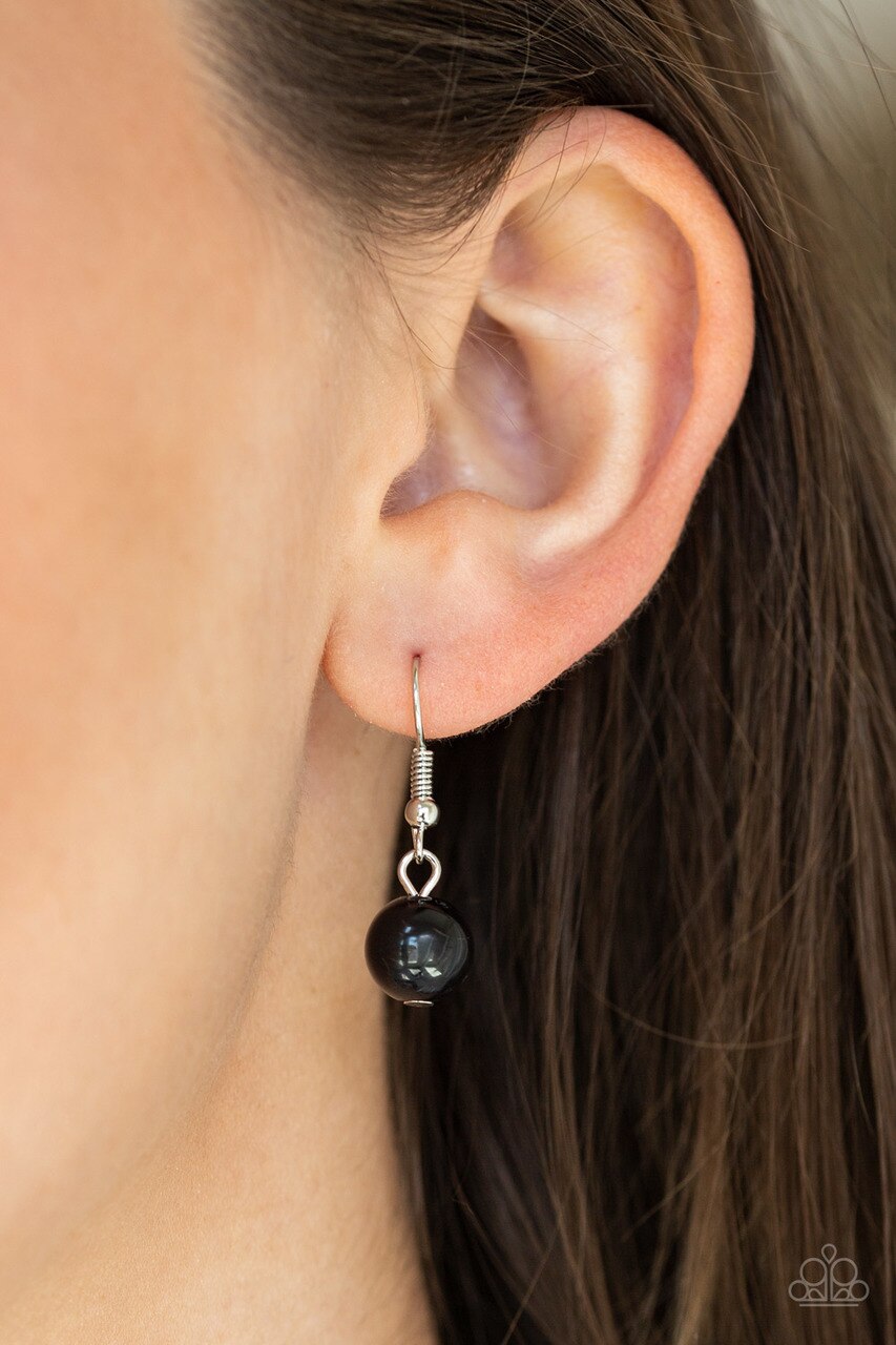 Paparazzi Necklace ~ Miss Pop-YOU-larity - Black