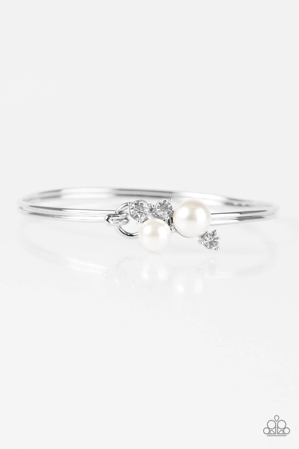 Paparazzi Bracelet ~ Money Mindset - White