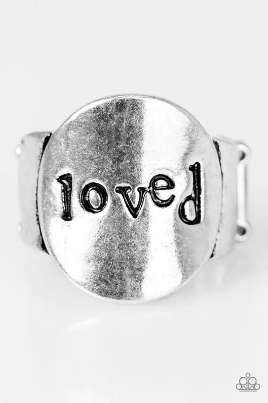 Paparazzi Ring ~ You Deserve Love - Silver