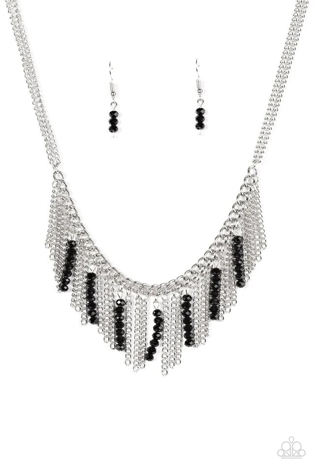 Collar Paparazzi ~ Metro Jungle - Negro