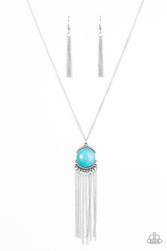 Paparazzi Necklace - Desert Skies - Blue